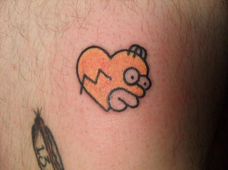 Los 13 mejores tatuajes de Los Simpsons