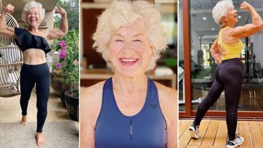 La abuela fitness que se hizo viral en redes por su tonificado cuerpo