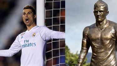 ¿Por qué todos se están burlando de la estatua de Ronaldo?