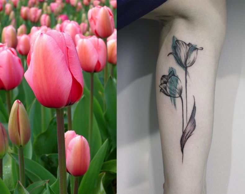 TATTOO ART: Dime qué signo eres y te diré qué flor deberías tatuarte