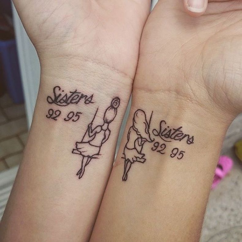 18 hermosos diseños de tatuajes para compartir con tu hermana! :D
